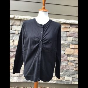 Motherhood Maternity cardigan sweater black